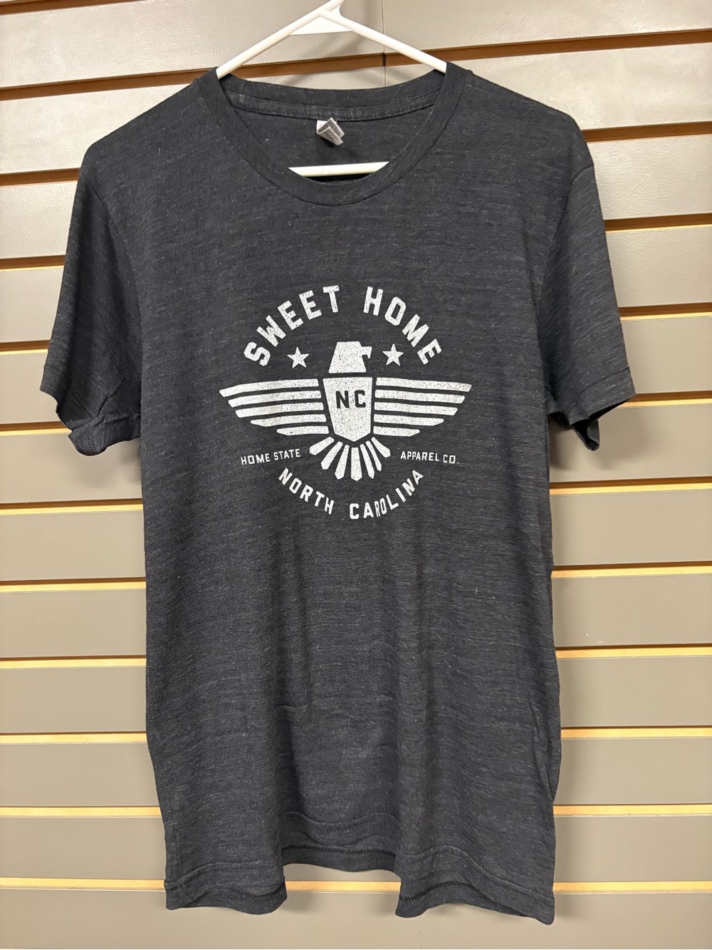 Sweet Home North Carolina Graphic Tee - Charcoal